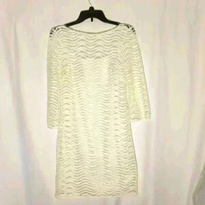 EUC Lilly Pulitzer Ivory lace dress. Sophisticated style. Fully lined.  XS